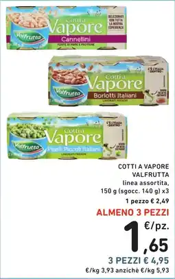 Spazio Conad Cotti a Vapore Valfrutta offerta