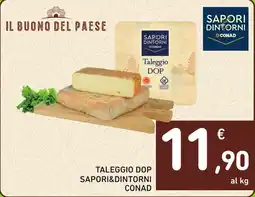 Spazio Conad Taleggio DOP Sapori&Dintorni Conad offerta