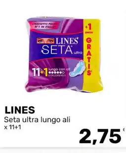 Iper Tosano Lines Seta ultra lungo ali offerta
