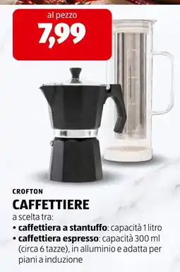 ALDI Caffettiera Crofton offerta