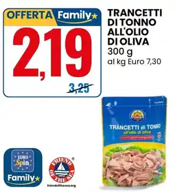 Eurospin Trancetti di tonno all'olio di oliva Athena offerta