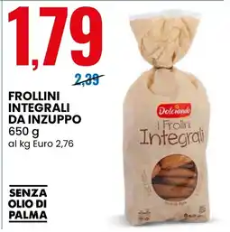 Eurospin Frollini Integrali Dolciando offerta
