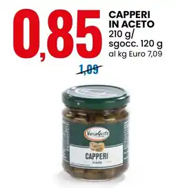 Eurospin Capperi in aceto VariaGusto offerta