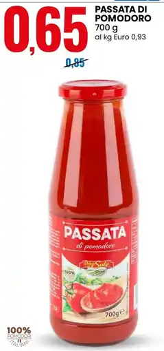 Eurospin Passata di pomodoro Della Sole offerta