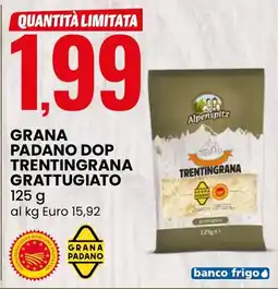 Eurospin Trentingrana Grattugiato Alpenspitz offerta