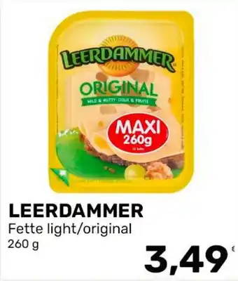 Leerdammer Fette light/original