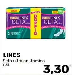 Iper Tosano Lines Seta ultra anatomico offerta