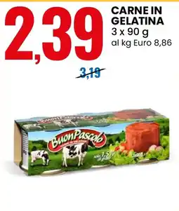 Eurospin Carne in gelatina BuonPascalo offerta