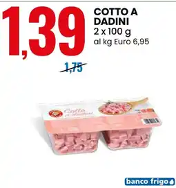 Eurospin Cotto a dadini offerta