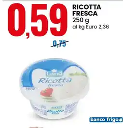 Eurospin Land Ricotta fresca offerta