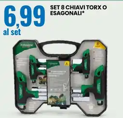 Eurospin Professional chiavi torx o esagonali offerta