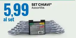 Eurospin Set chiavi assortite offerta