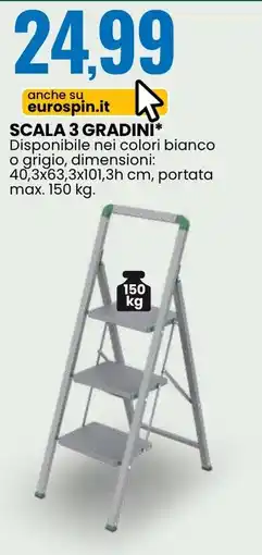Eurospin Scala 3 gradini offerta