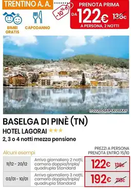 Eurospin Hotel Lagorai offerta