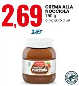 Eurospin Crema alla nocciola Dolcando offerta
