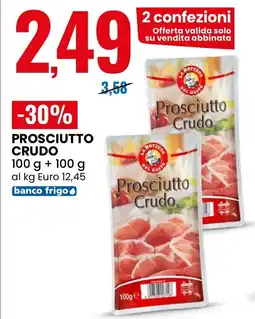 Eurospin Prosciutto Crudo offerta
