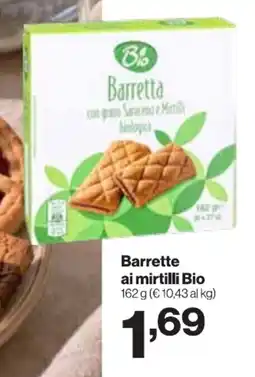 In'S Mercato Barrette ai mirtilli Bio offerta