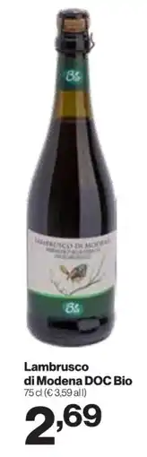 In'S Mercato Lambrusco di Modena DOC Bio offerta