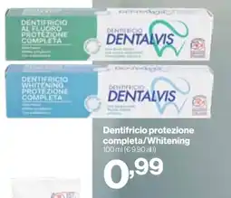 In'S Mercato Dentifricio protezione completa/Dentifricio whitening Dentalvis offerta