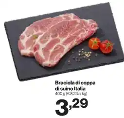 In'S Mercato Braciola di coppa di suino Italia offerta