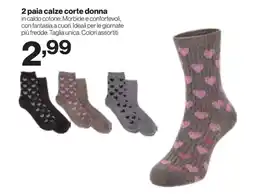 In'S Mercato 2 paia calze corte donna offerta
