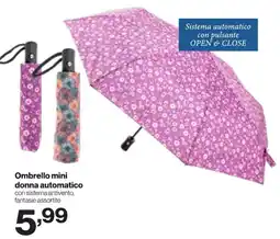 In'S Mercato Ombrello mini donna automatico offerta