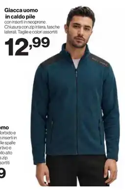 In'S Mercato Giacca uomo in caldo pile offerta