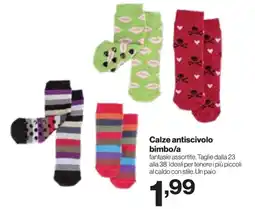 In'S Mercato Calze antiscivolo bimbo/a offerta