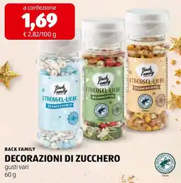 ALDI Back Family Decorazioni di zucchero offerta