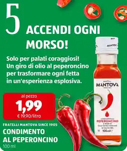 ALDI Fratelli mantova since 1905 condimento al peperoncino offerta