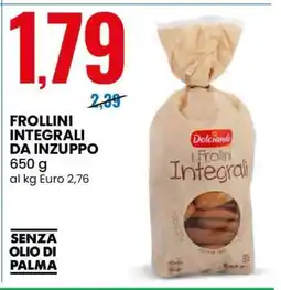 Eurospin FROLLINI INTEGRALI DA INZUPPO offerta