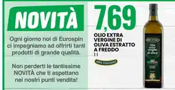 Eurospin Olio extra vergine di oliva estratto a freddo offerta