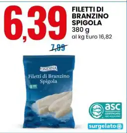 Eurospin FILETTI DI BRANZINO SPIGOLA offerta