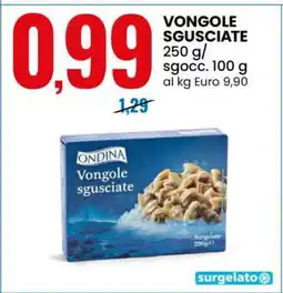Eurospin Vongole Sgusciate offerta