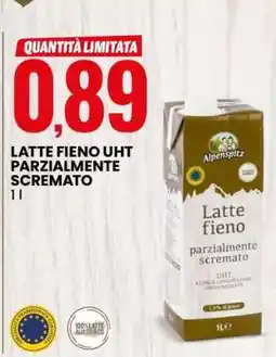 Eurospin LATTE FIENO UHT PARZIALMENTE SCREMATO offerta