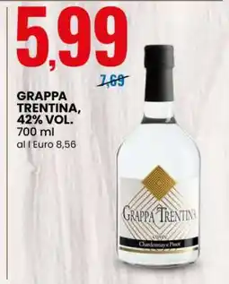 Eurospin GRAPPA TRENTINA, 42% VOL offerta