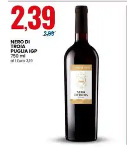 Eurospin NERO DI TROIA PUGLIA IGP offerta