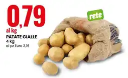 Eurospin Patate Gialle offerta