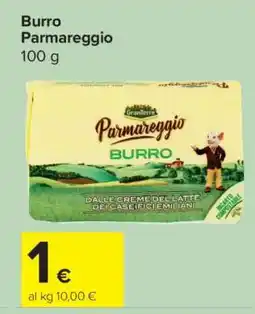 Carrefour Burro Parmareggio offerta
