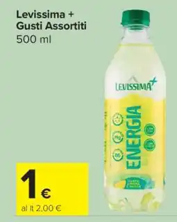 Carrefour Levissima + Gusti Assortiti offerta