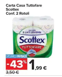 Carrefour CARTA CASA TUTTOFARE offerta