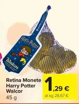 Carrefour Retina Monete Harry Potter Walcor offerta