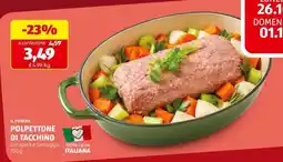ALDI IL PODERE POLPETTONE DI TACCHINO offerta