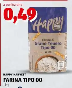 ALDI HAPPY HARVEST FARINA TIPO 00 offerta