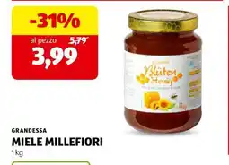 ALDI GRANDESSA MIELE MILLEFIORI offerta