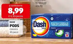 ALDI DASH PODS offerta