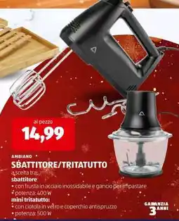 ALDI SBATTITORE/TRITATUTTO offerta