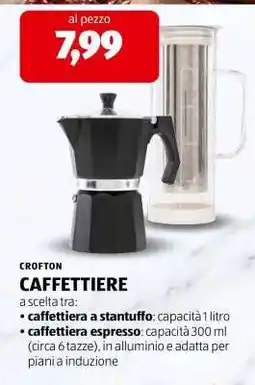 ALDI CROFTON CAFFETTIERE offerta