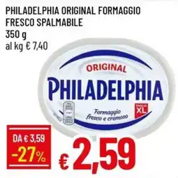 Galassia Philadelphia Original Formaggio Fresco Spalmabile offerta