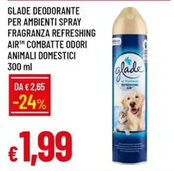 Galassia Glade deodorante per ambienti spray offerta